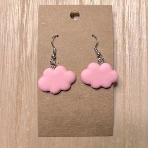 NEW Pink Cloud Earrings